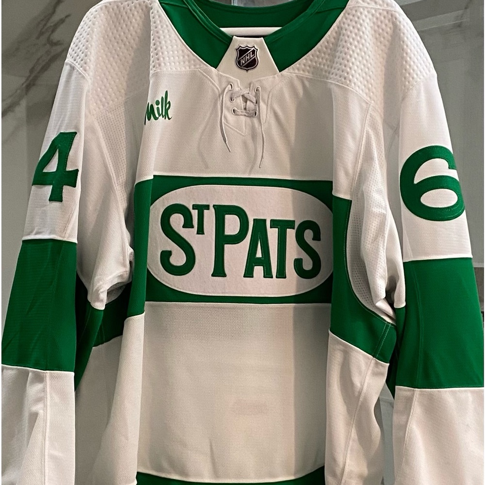 SOLD Toronto Maple Leafs St Pats Game Worn Hockey Jersey
